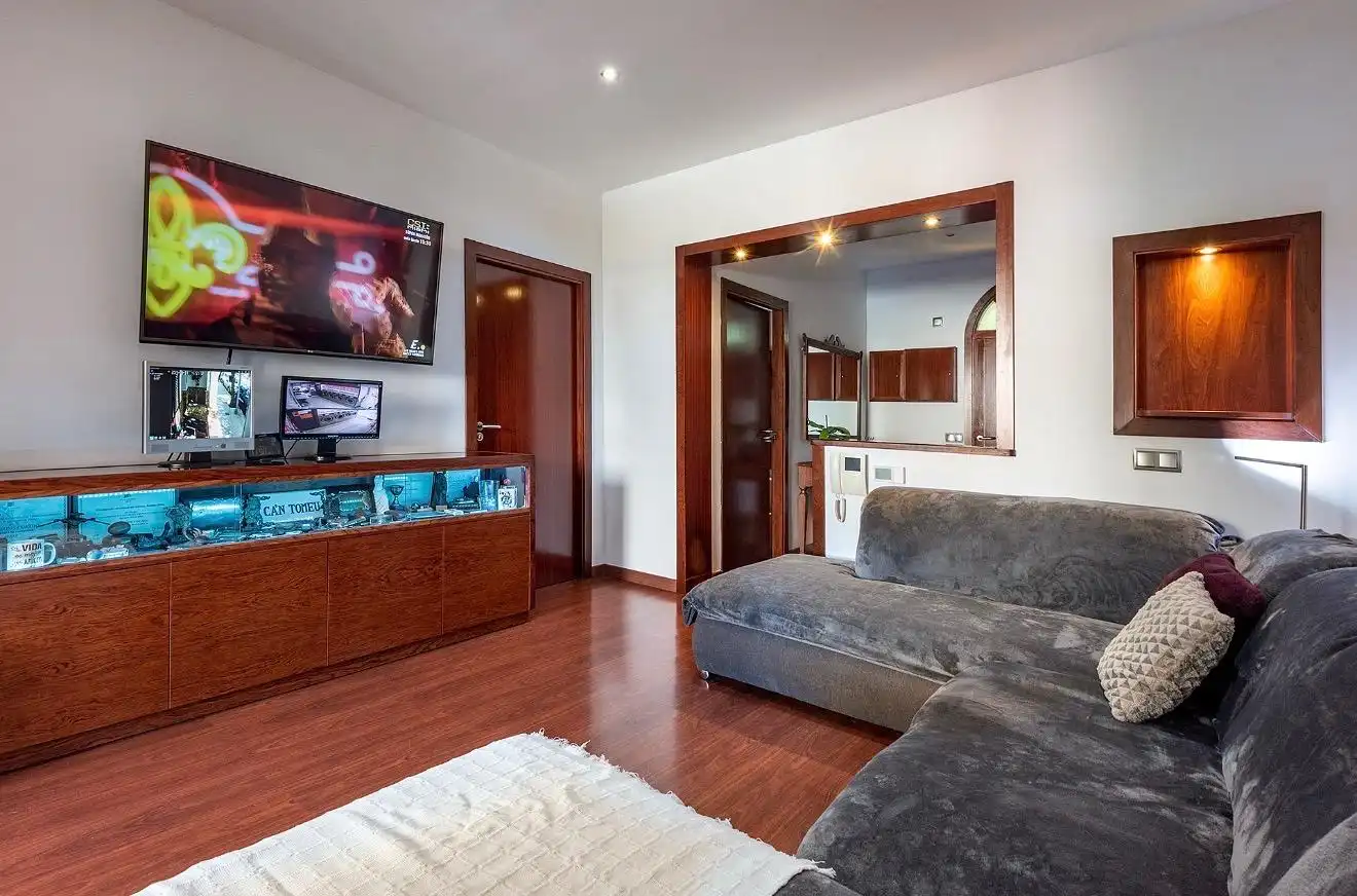 Sala d'estar de Planta baixa en venda en  Palma de Mallorca amb Aire condicionat, Calefacció i Jardí privat