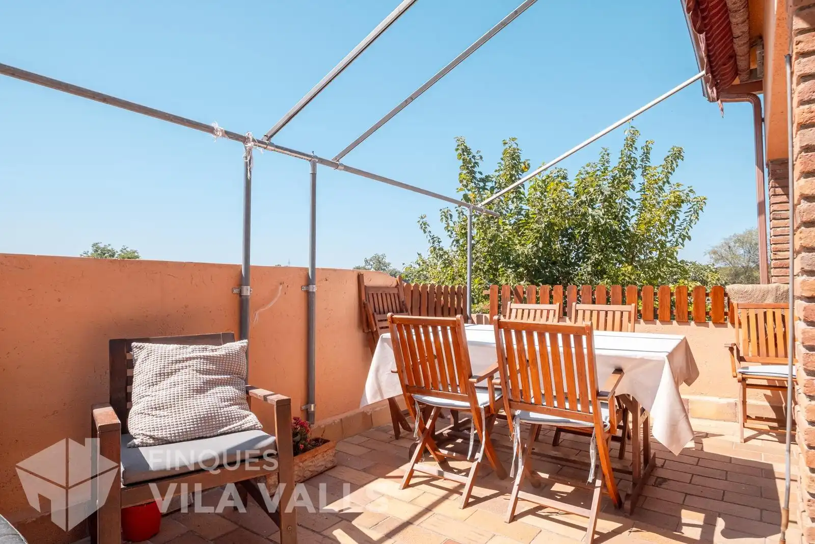 Terrace of Flat for sale in Lliçà d'Amunt  with Air Conditioner, Heating and Private garden