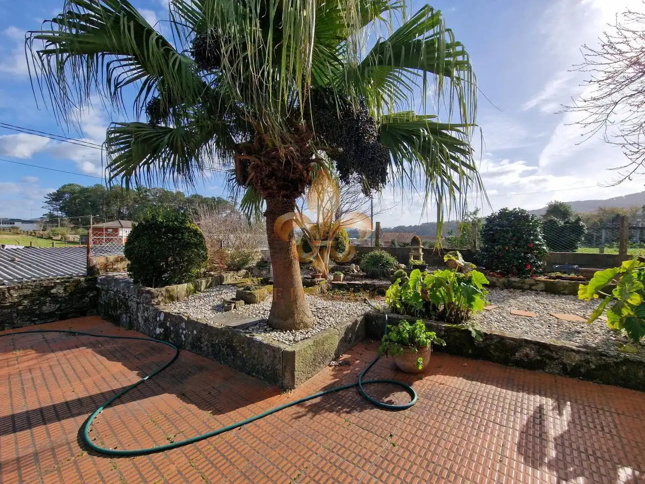 Jardí de Casa o xalet en venda en O Rosal   amb Calefacció, Jardí privat i Terrassa