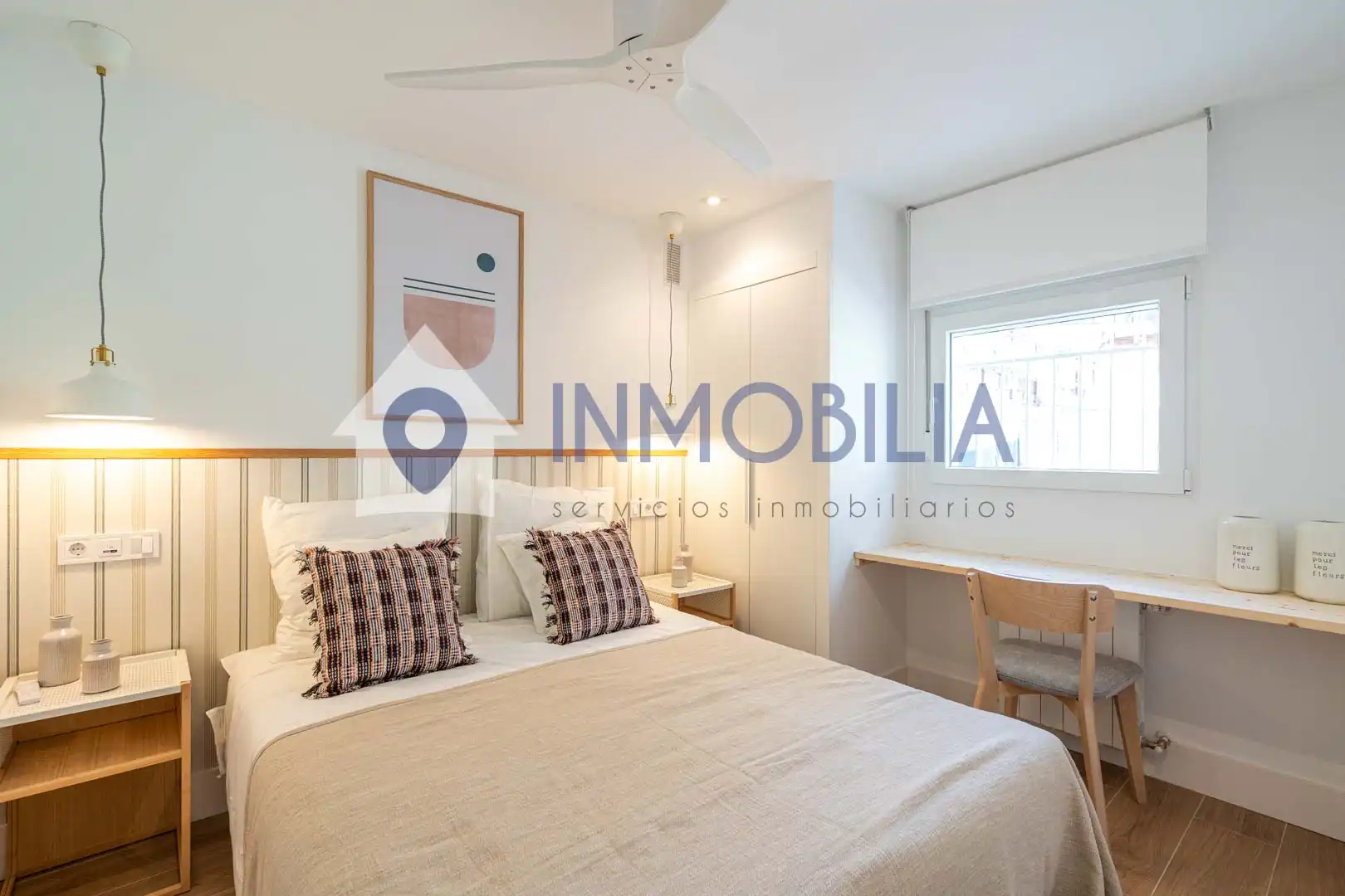 Bedroom of Flat for sale in Madrid  with Air Conditioner and Heating