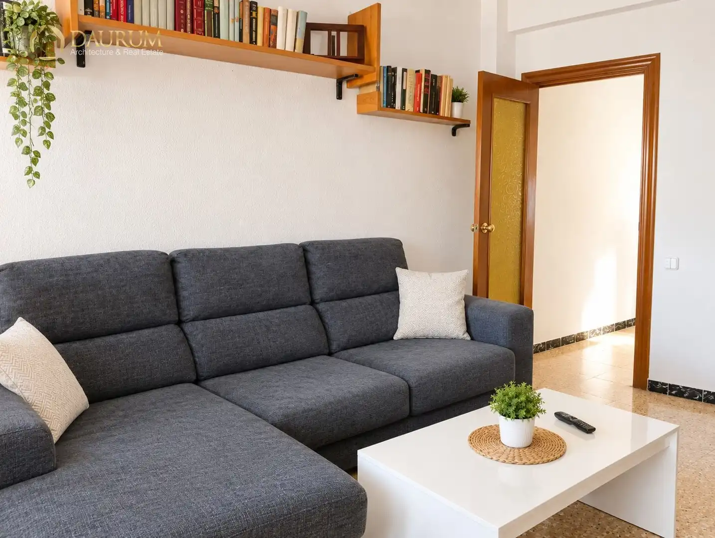 Sala de estar de Ático en venta en Alicante / Alacant con Terraza