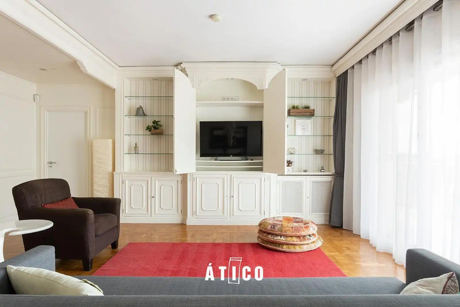 Flat with terrace to rent in Sarrià - Sant Gervasi, imagen 7
