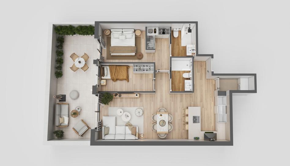 Photo 1 of Flat for sale in Passeig de la Ribera, 9, Congost, Barcelona