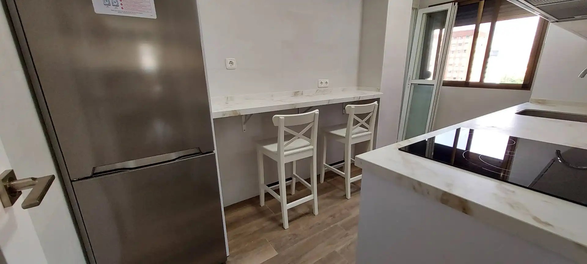 Kitchen of Flat for rent in Málaga  with Air Conditioner and Furnished
