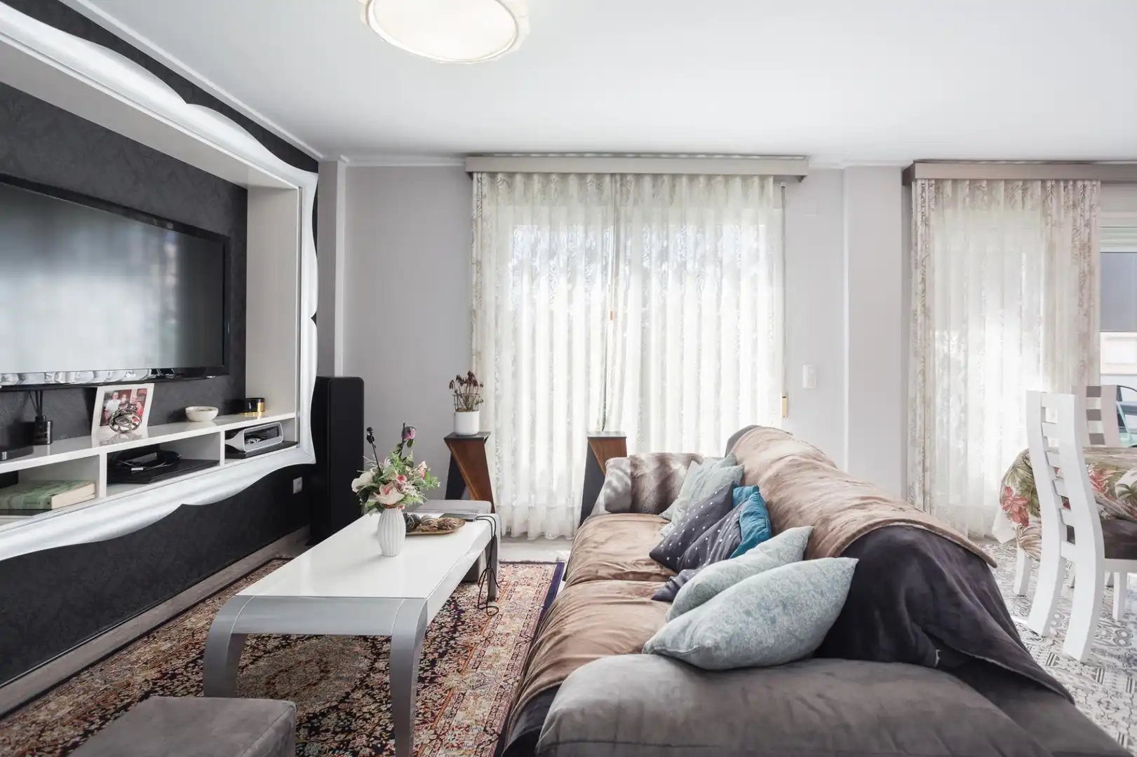 Sala de estar de Ático en venta en Gandia con Aire acondicionado y Terraza