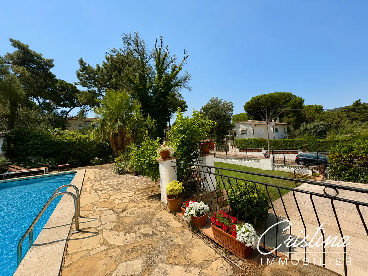 Jardí de Casa o xalet en venda en Santa Cristina d'Aro amb Calefacció, Jardí privat i Terrassa