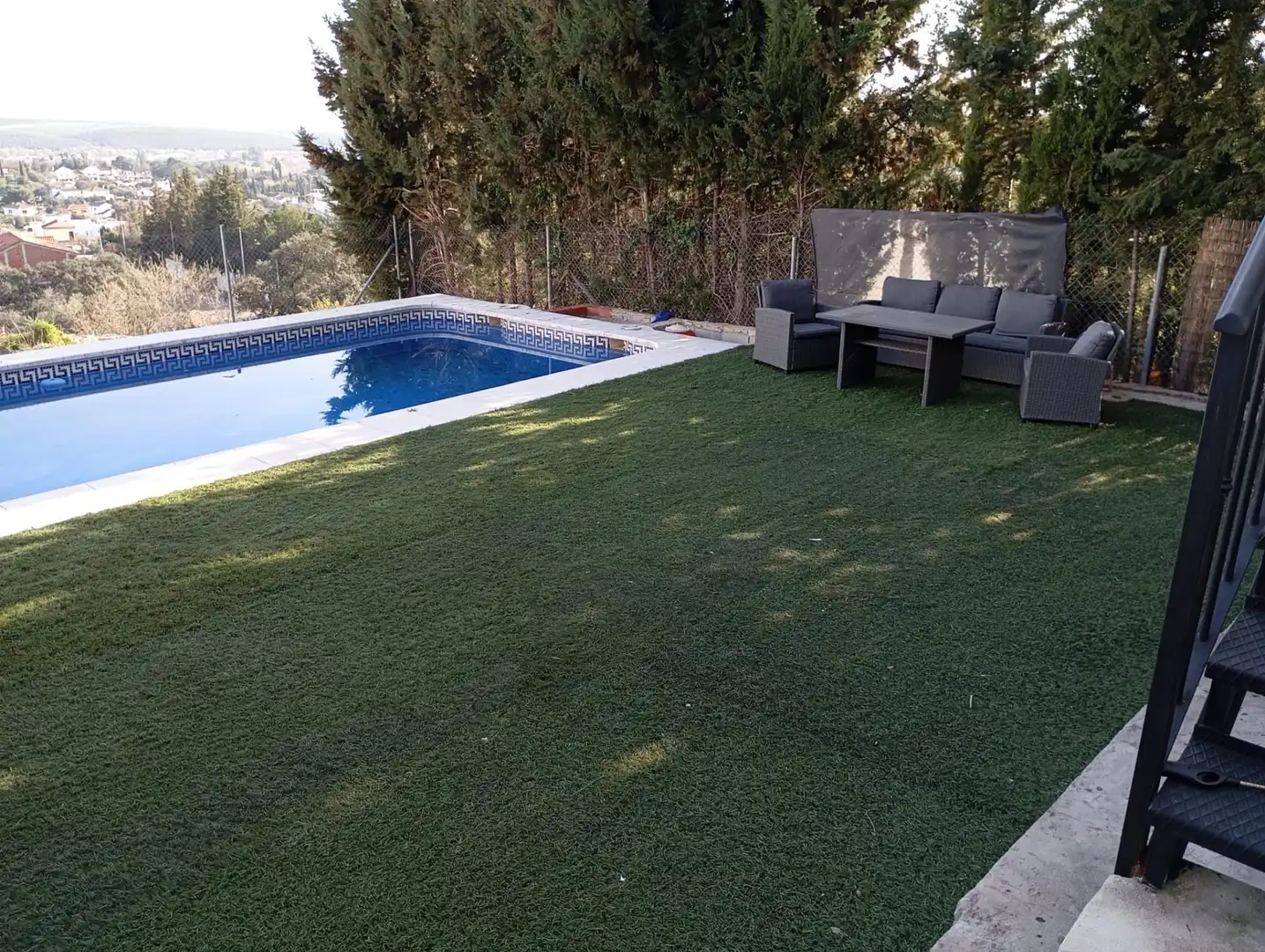 Piscina de Casa o xalet en venda en Córdoba amb Aire condicionat, Jardí privat i Terrassa