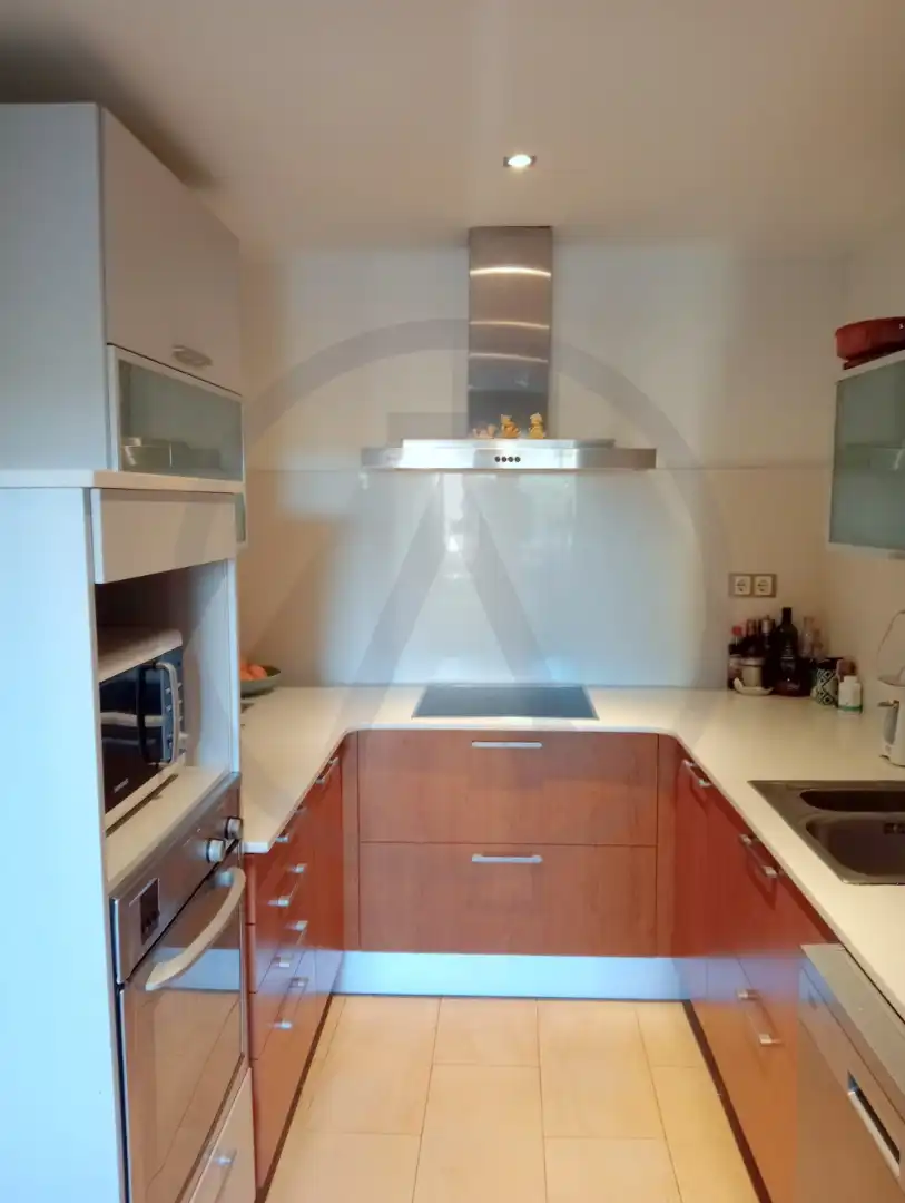 Küche von Wohnung zum Verkauf in Matadepera mit Heizung, Parkett und Terrasse