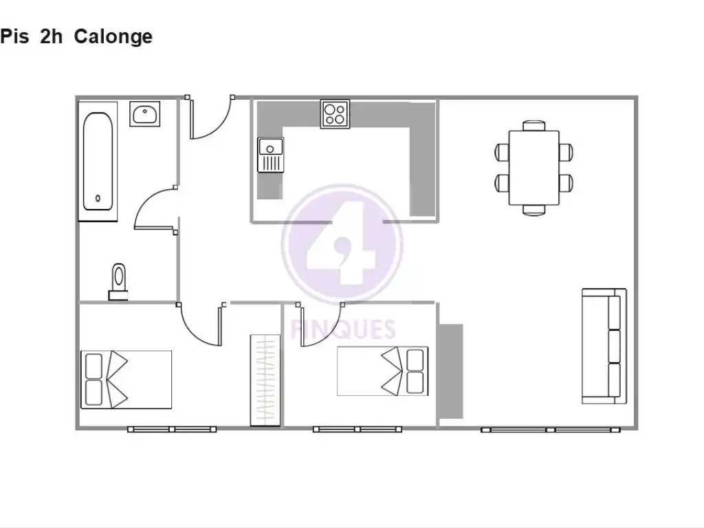 Apartamento en venta en Calonge i Sant Antoni