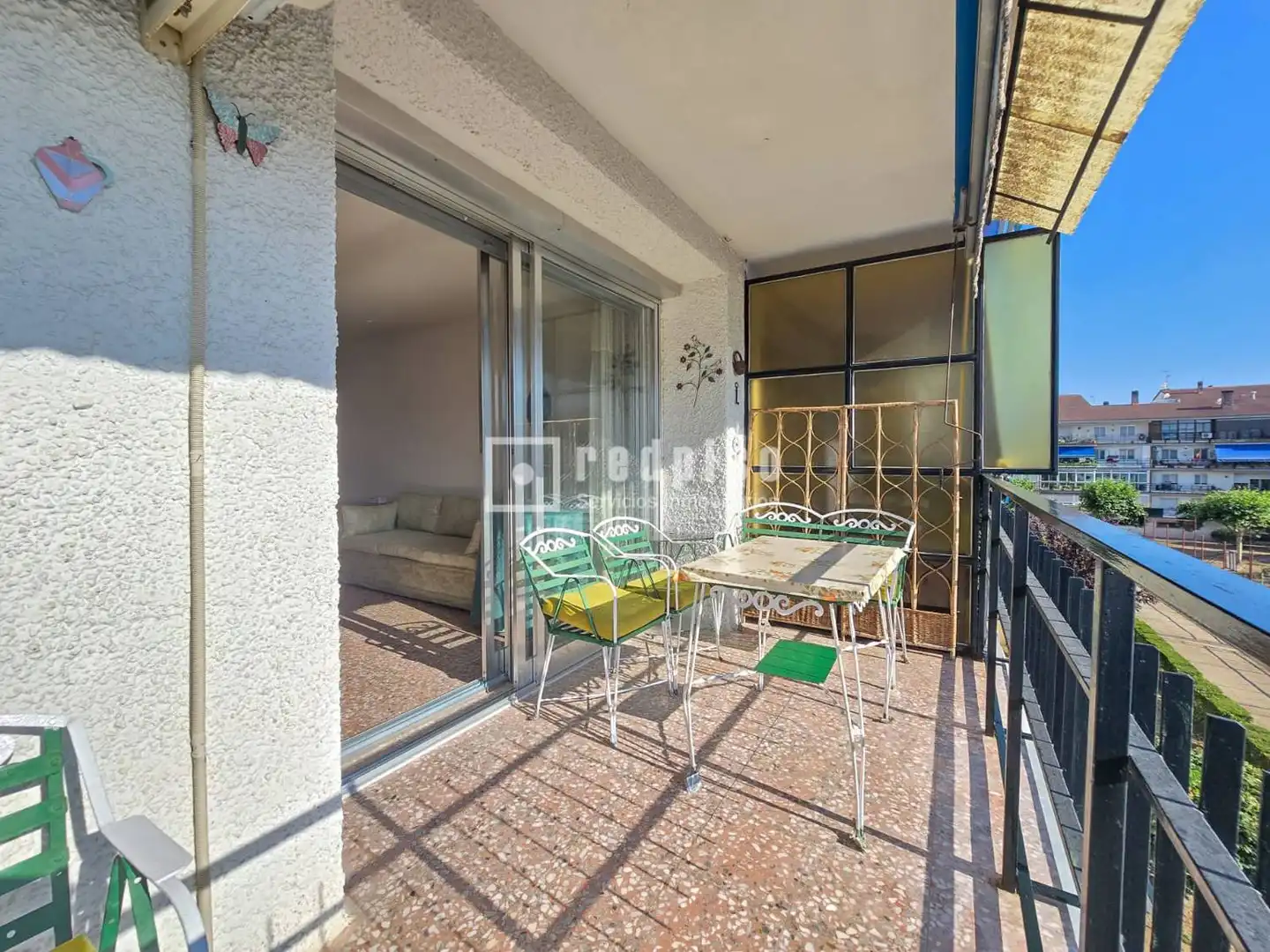 Balcony of Flat for sale in Collado Villalba  with Air Conditioner, Heating and Private garden