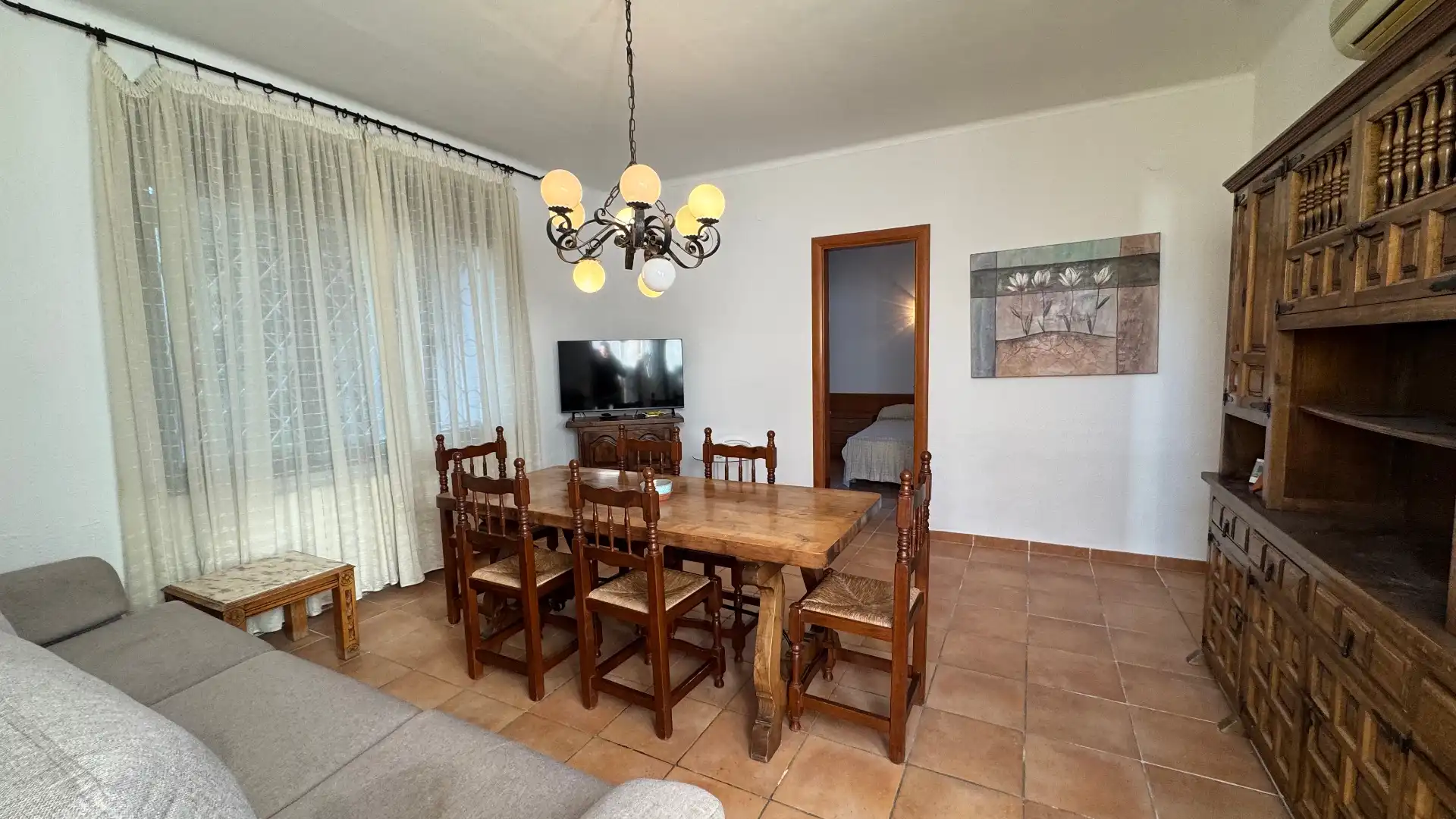 Dining room of Houses for sale in Torredembarra  with Air Conditioner, Heating and Private garden