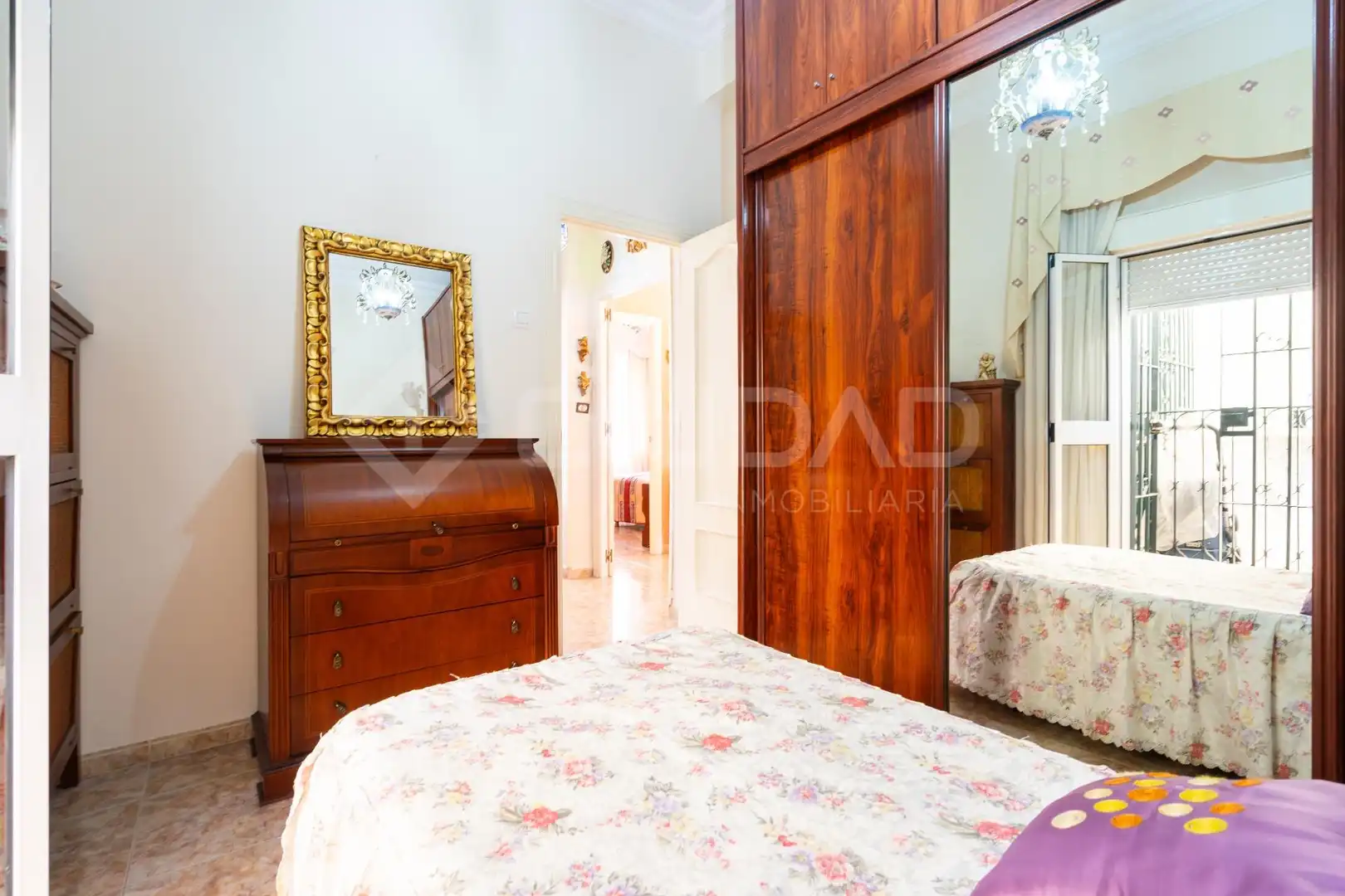 Bedroom of Flat for sale in Sevilla  with Air Conditioner, Storage room and Balcony