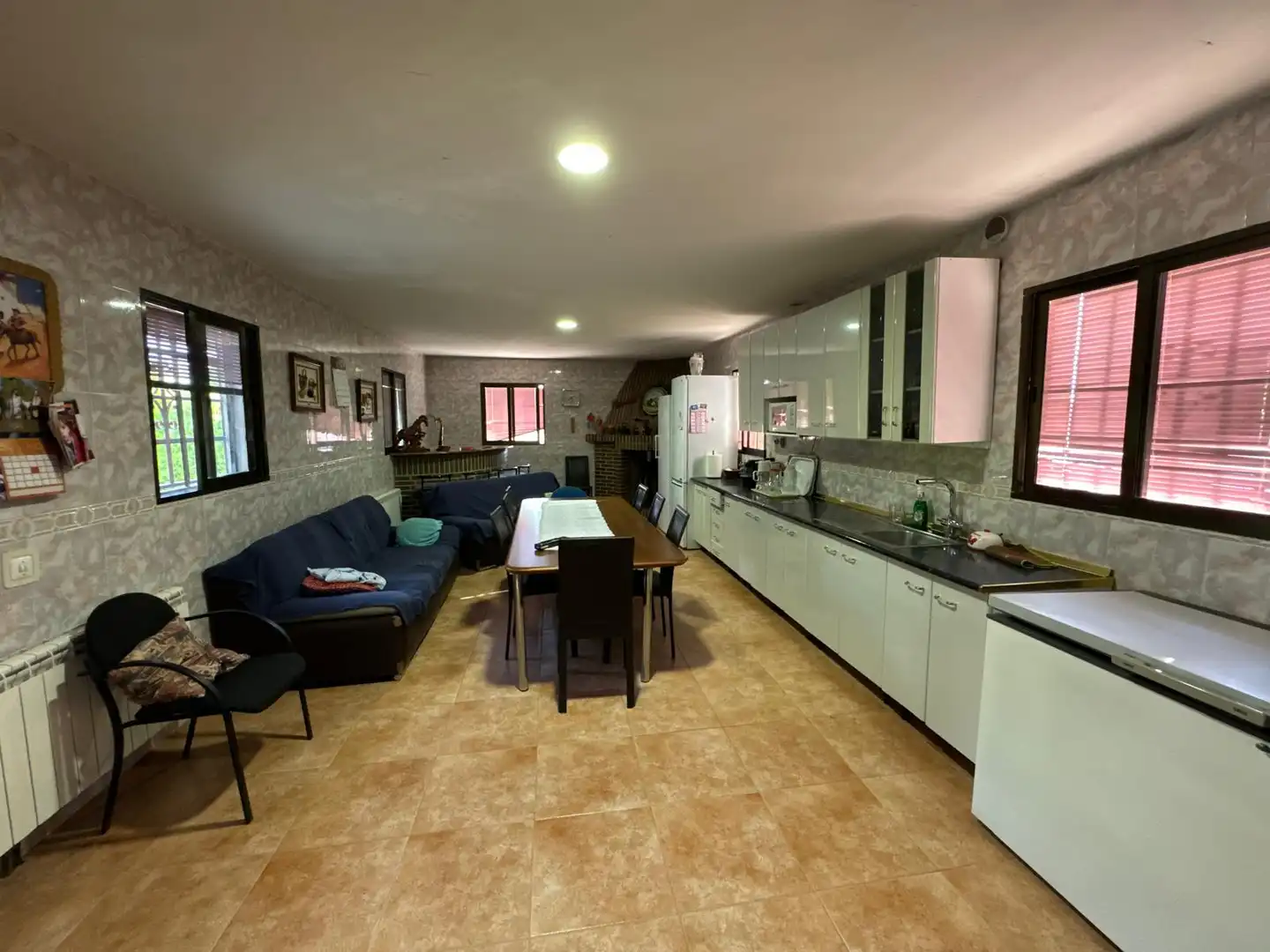 Cuina de Casa o xalet en venda en Chinchón amb Calefacció, Jardí privat i Terrassa