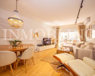 Living room of Flat for sale in Mataró  with Heating, Terrace and Balcony