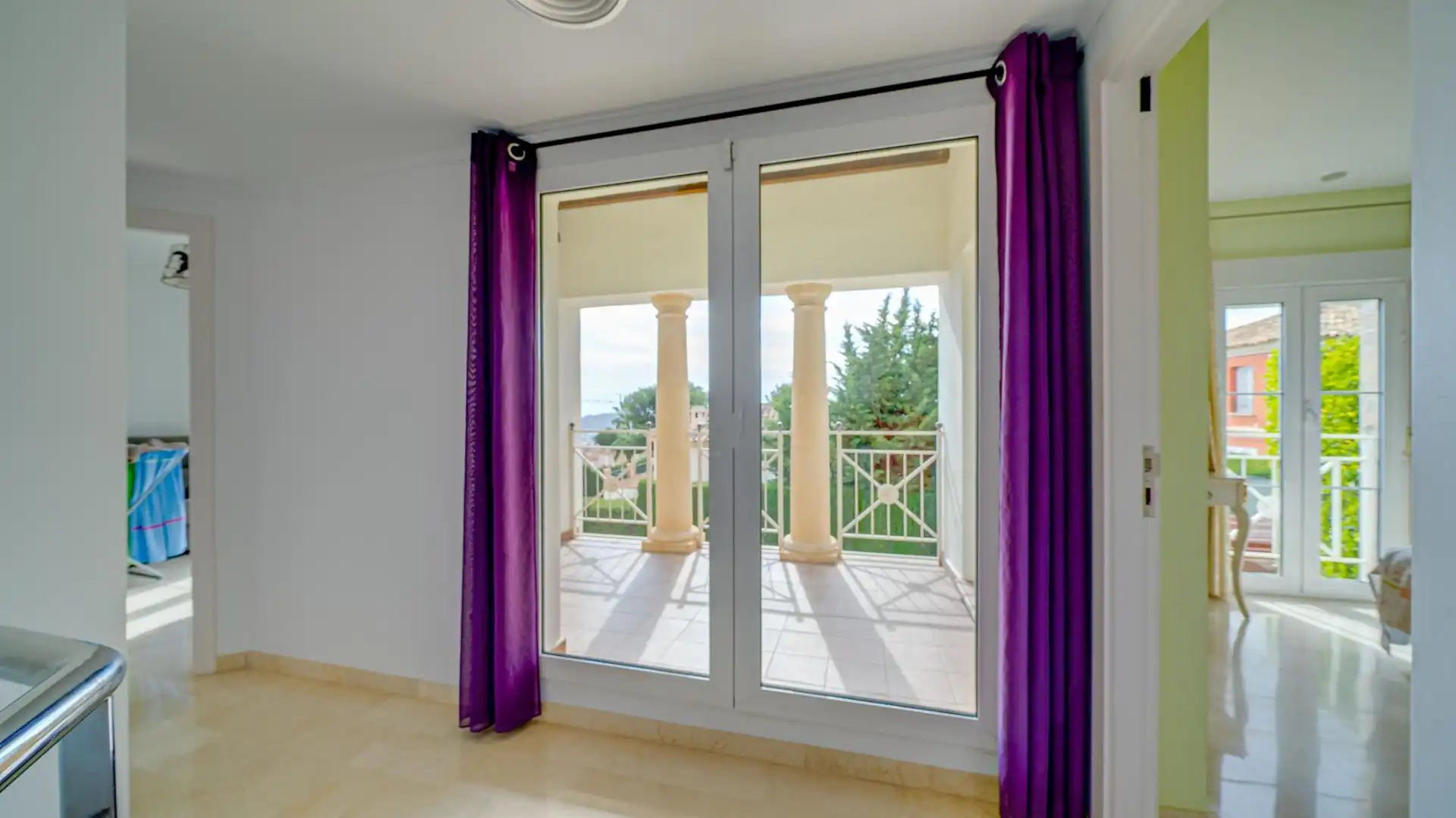 Schlafzimmer von Haus oder Chalet zum Verkauf in Finestrat mit Klimaanlage, Heizung und Privatgarten