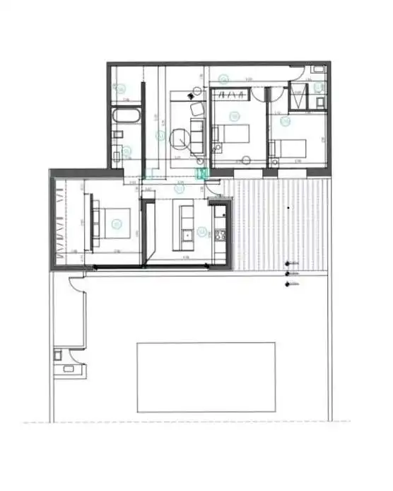 Chalet con piscina en venta en Cadrete