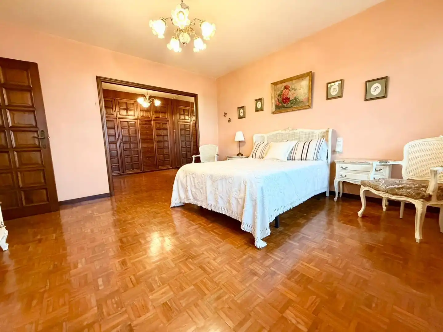Bedroom of Flat for sale in A Coruña Capital   with Heating, Terrace and Storage room