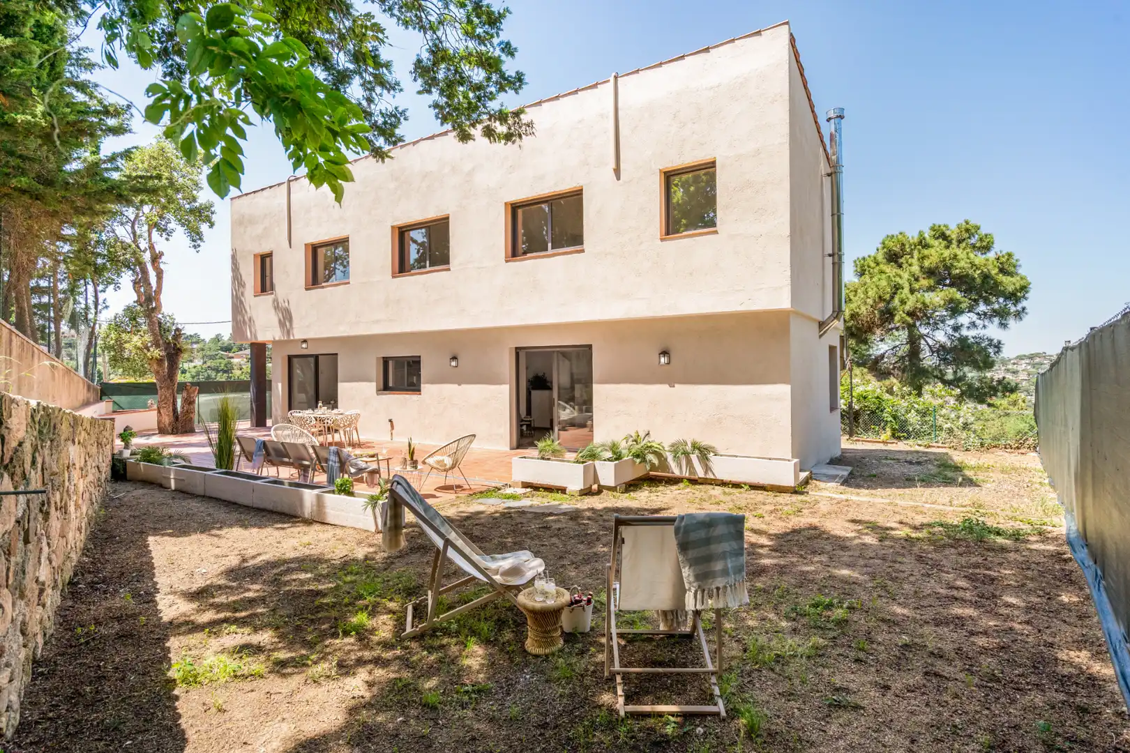 Exterior view of Houses for sale in Lloret de Mar  with Air Conditioner, Heating and Private garden