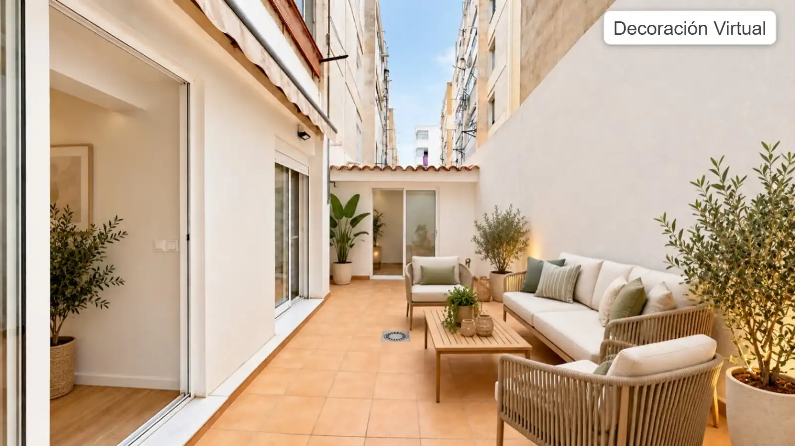 Terrace of Flat for sale in Ayuntamiento - El Salvador