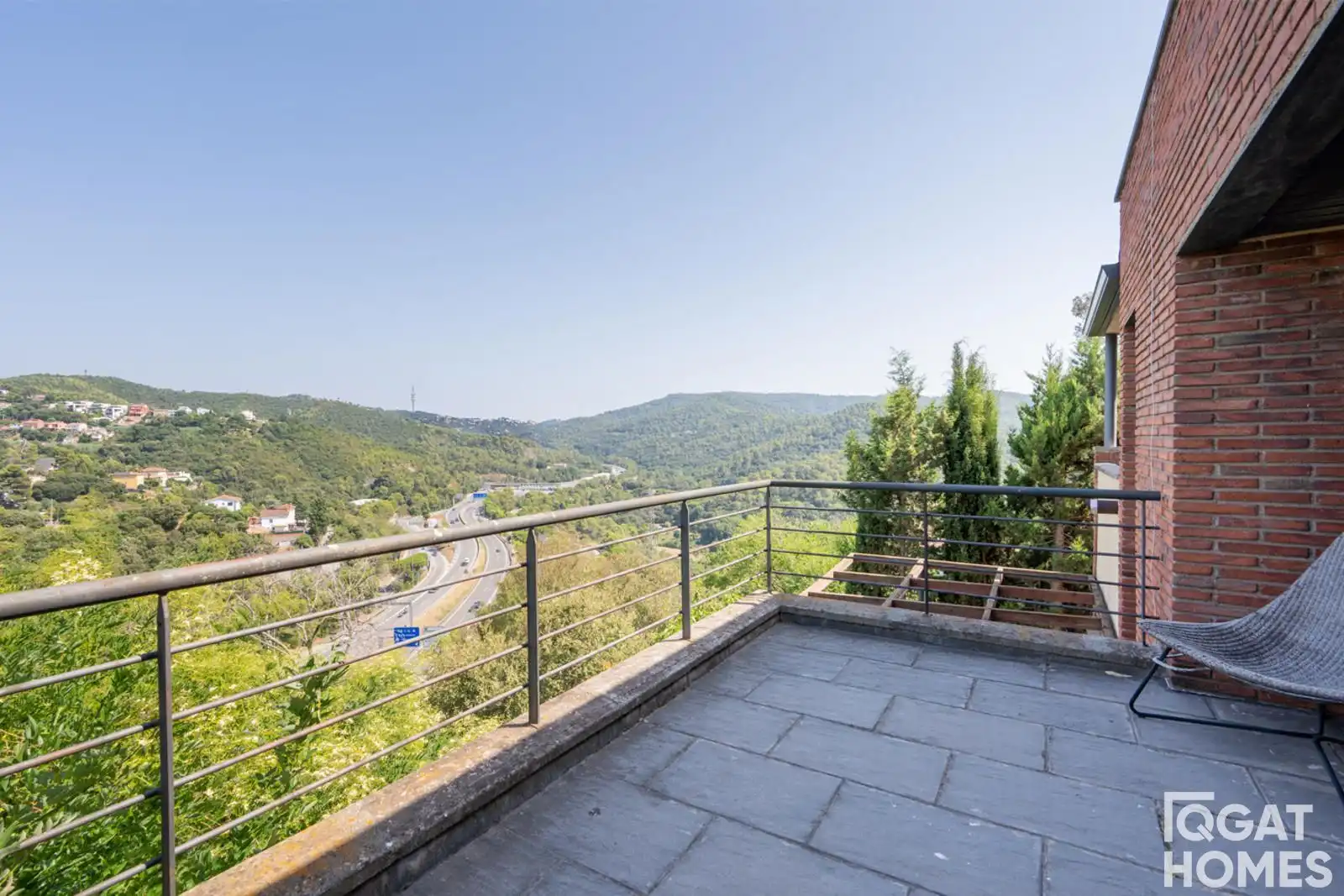 Terraza de Casa o chalet en venta en Sant Cugat del Vallès con Calefacción, Terraza y Trastero