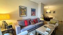 Living room of Flat to rent in  Madrid Capital  with Heating, Terrace and Swimming Pool