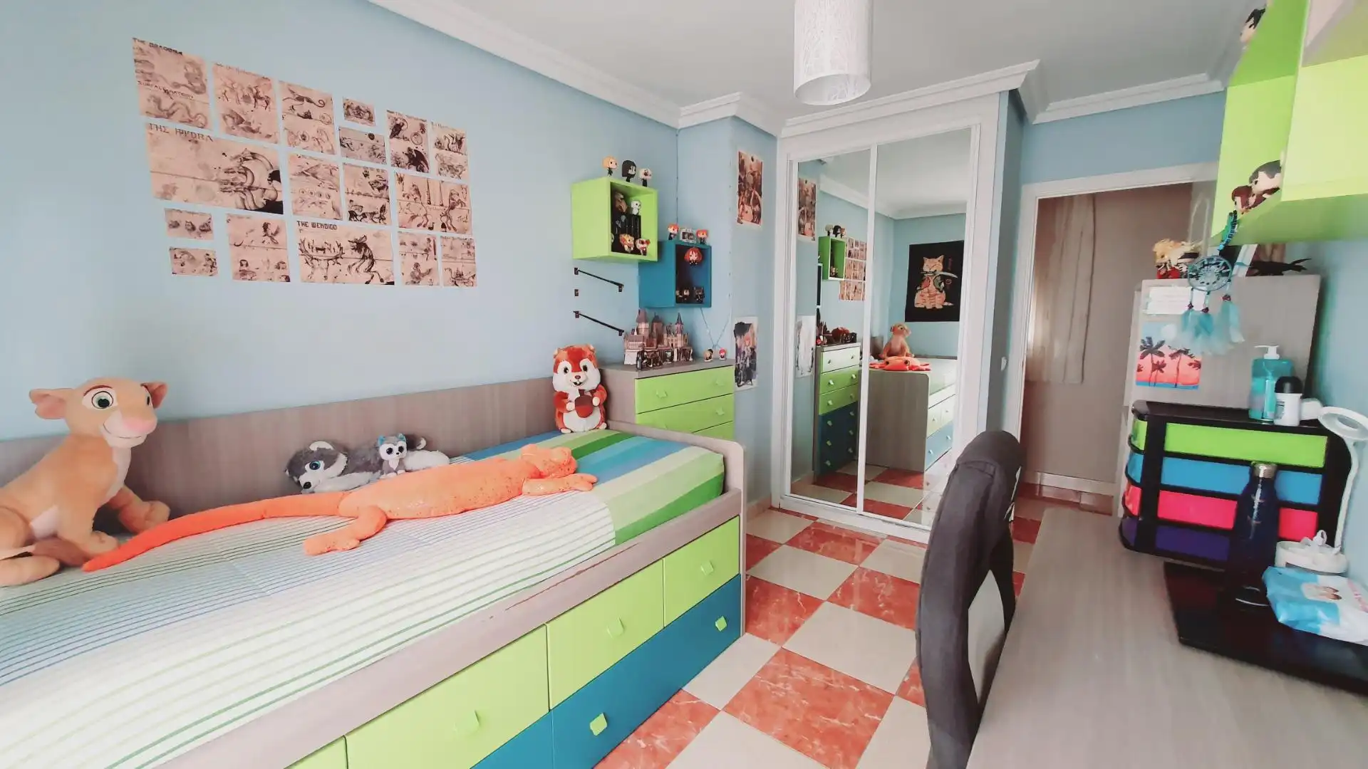 Bedroom of Attic for sale in Torrejón de Ardoz  with Air Conditioner, Heating and Private garden