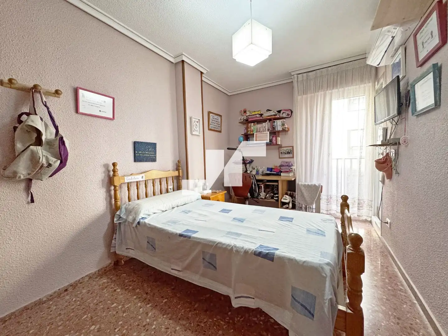 Bedroom of Flat for sale in Burriana / Borriana  with Air Conditioner, Terrace and Storage room