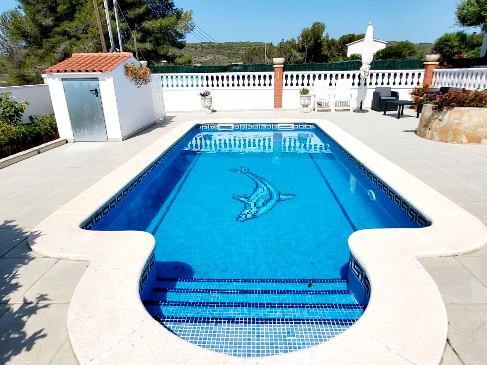 Swimming pool of House or chalet for sale in Vespella de Gaià  with Heating, Private garden and Terrace