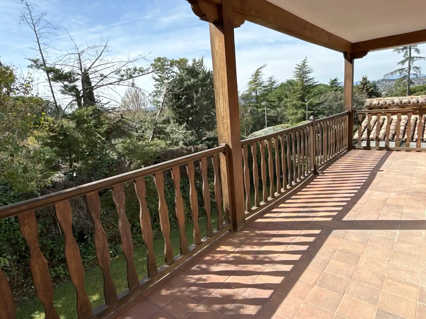 Terraza de Casa o chalet en venta en Las Rozas de Madrid con Aire acondicionado, Calefacción y Jardín privado