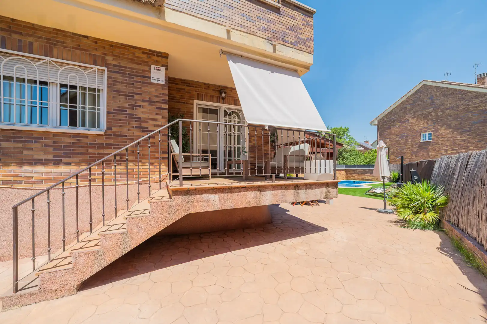 Terrace of Detached homes for sale in Arroyomolinos (Madrid)  with Heating, Private garden and Terrace
