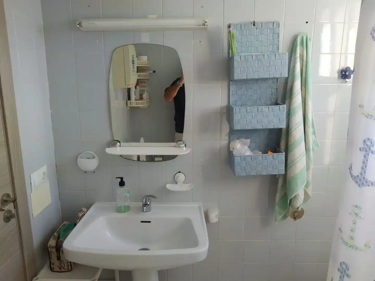 Bathroom of Flat for rent in Benalmádena  with Air Conditioner and Furnished