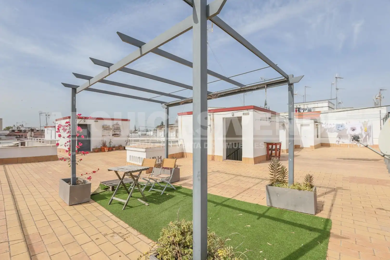 Terrace of Flat for sale in Sevilla  with Air Conditioner