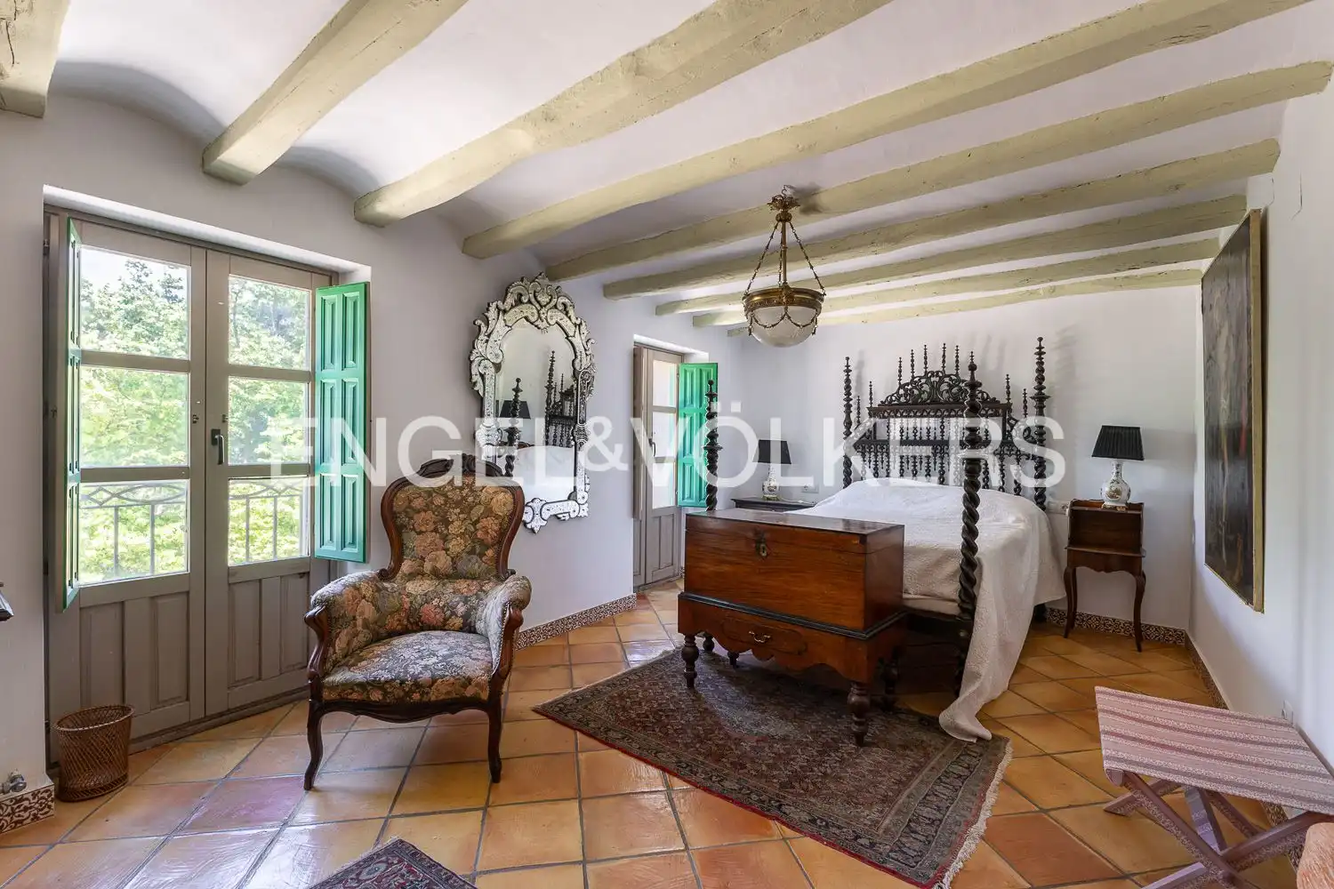 Dormitori de Finca rústica en venda en Alcoleja amb Aire condicionat, Calefacció i Jardí privat