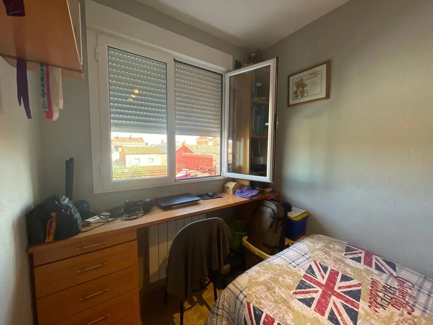 Bedroom of Flat for sale in Zaragoza  with Heating, Terrace and Storage room