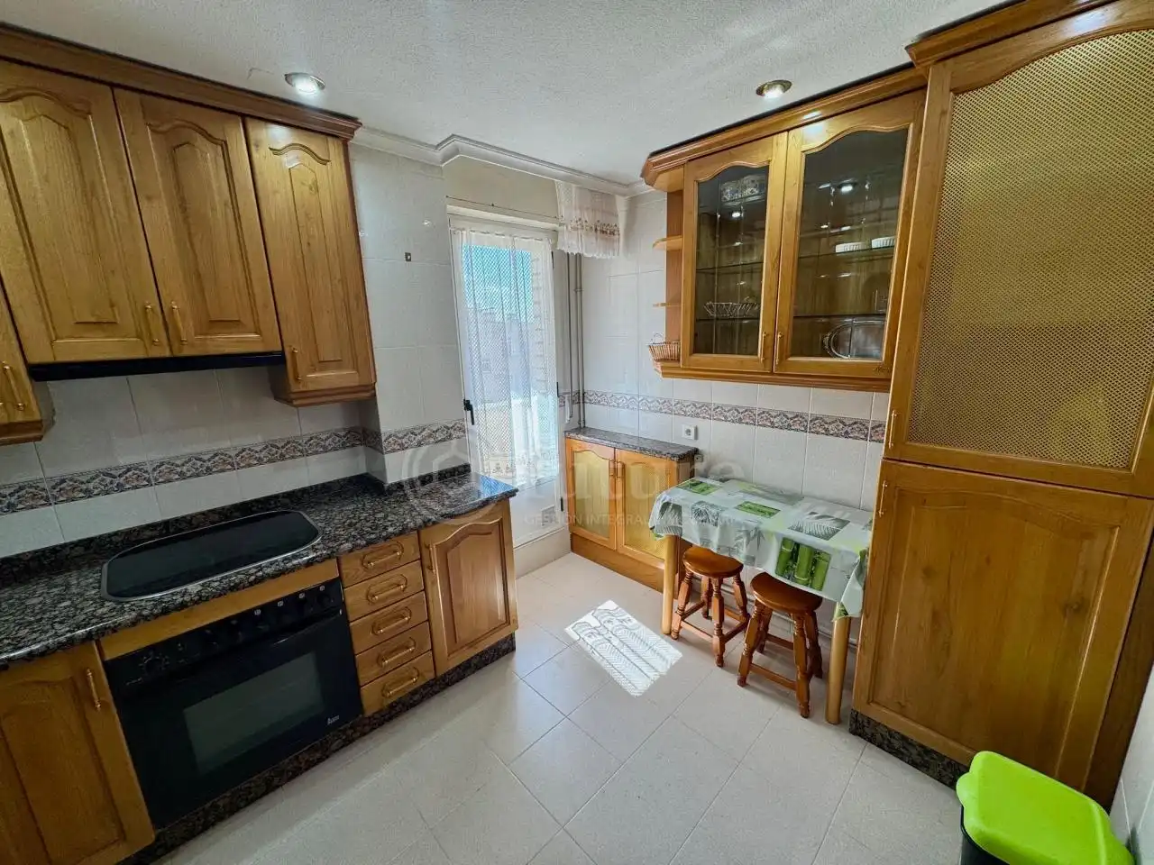 Kitchen of Flat for rent in Salamanca  with Heating, Furnished and Balcony