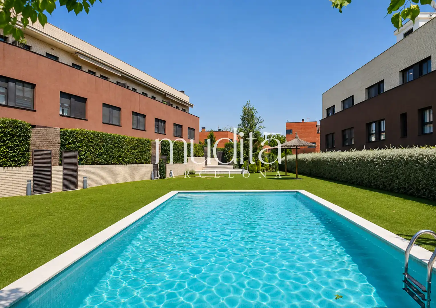 Swimming pool of Attic for sale in L'Ametlla del Vallès  with Heating, Private garden and Terrace