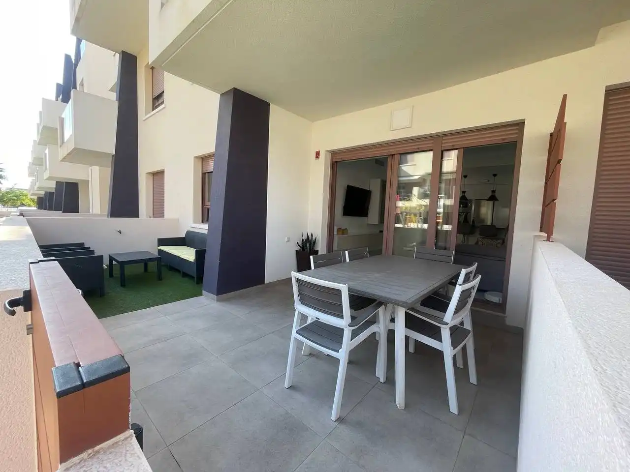 Terraza de Planta baja de alquiler en Pueblo Latino
