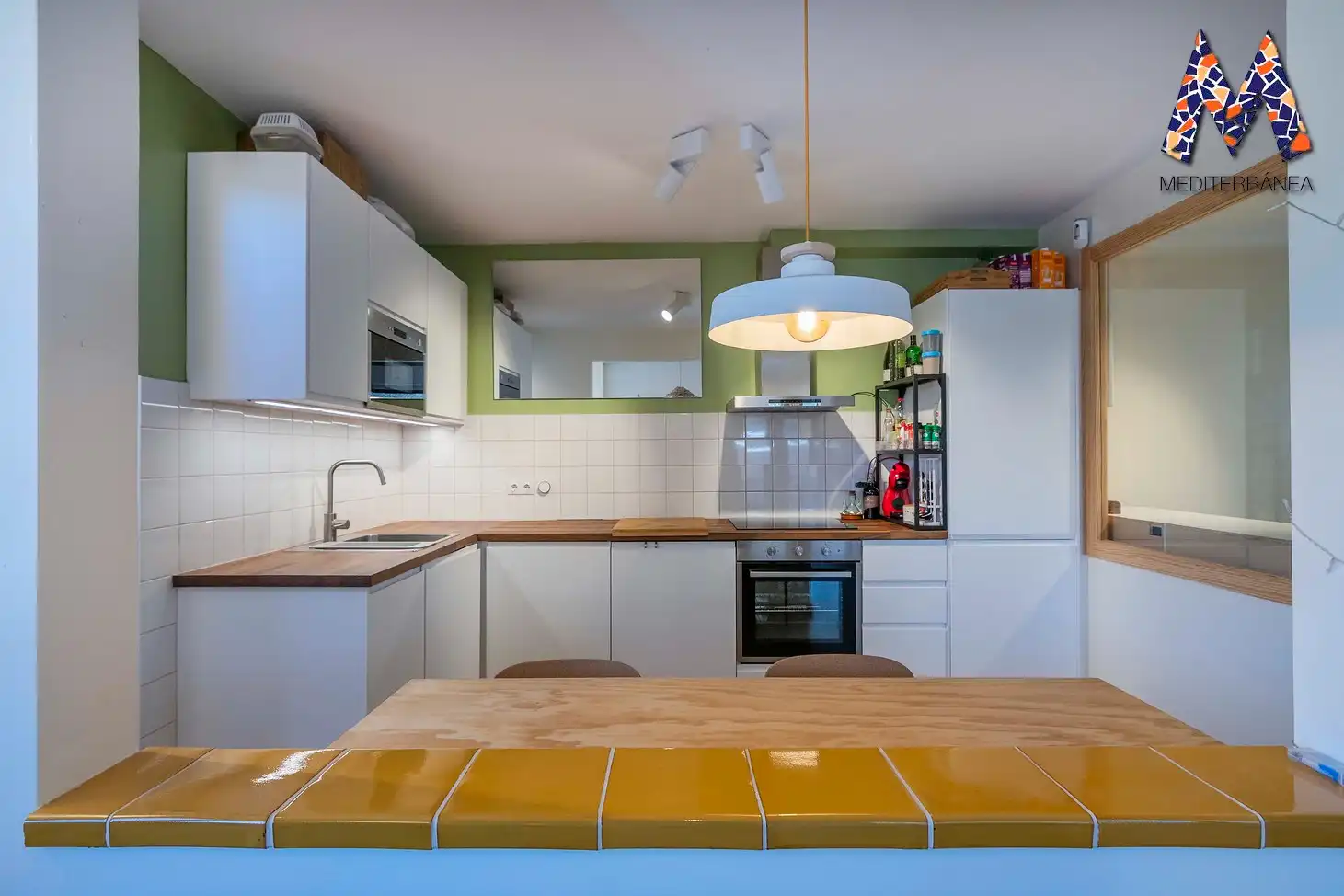Cocina de Apartamento en venta en Castelldefels con Aire acondicionado, Calefacción y Terraza