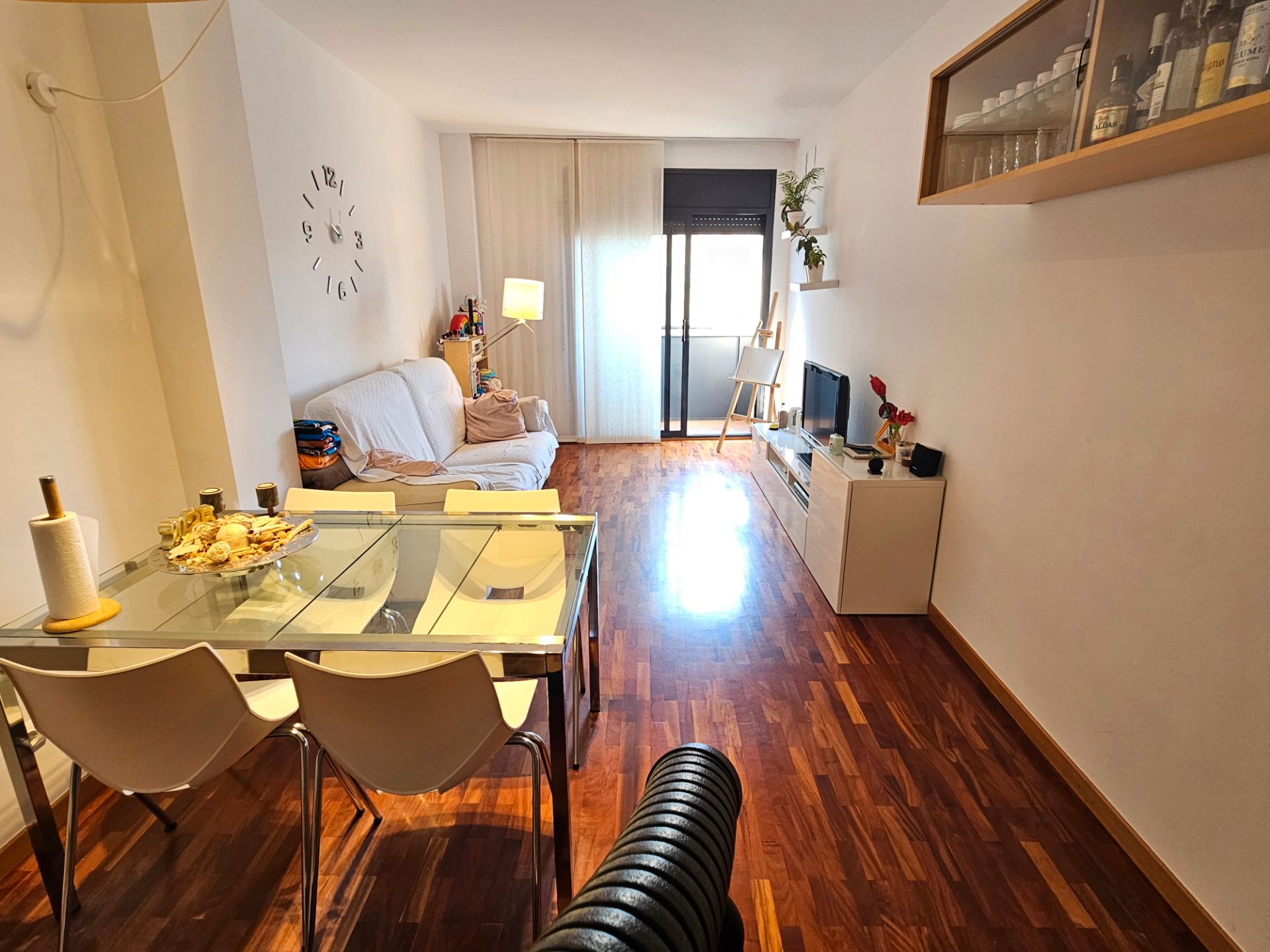 Living room of Attic for sale in Sabadell  with Air Conditioner, Heating and Parquet flooring