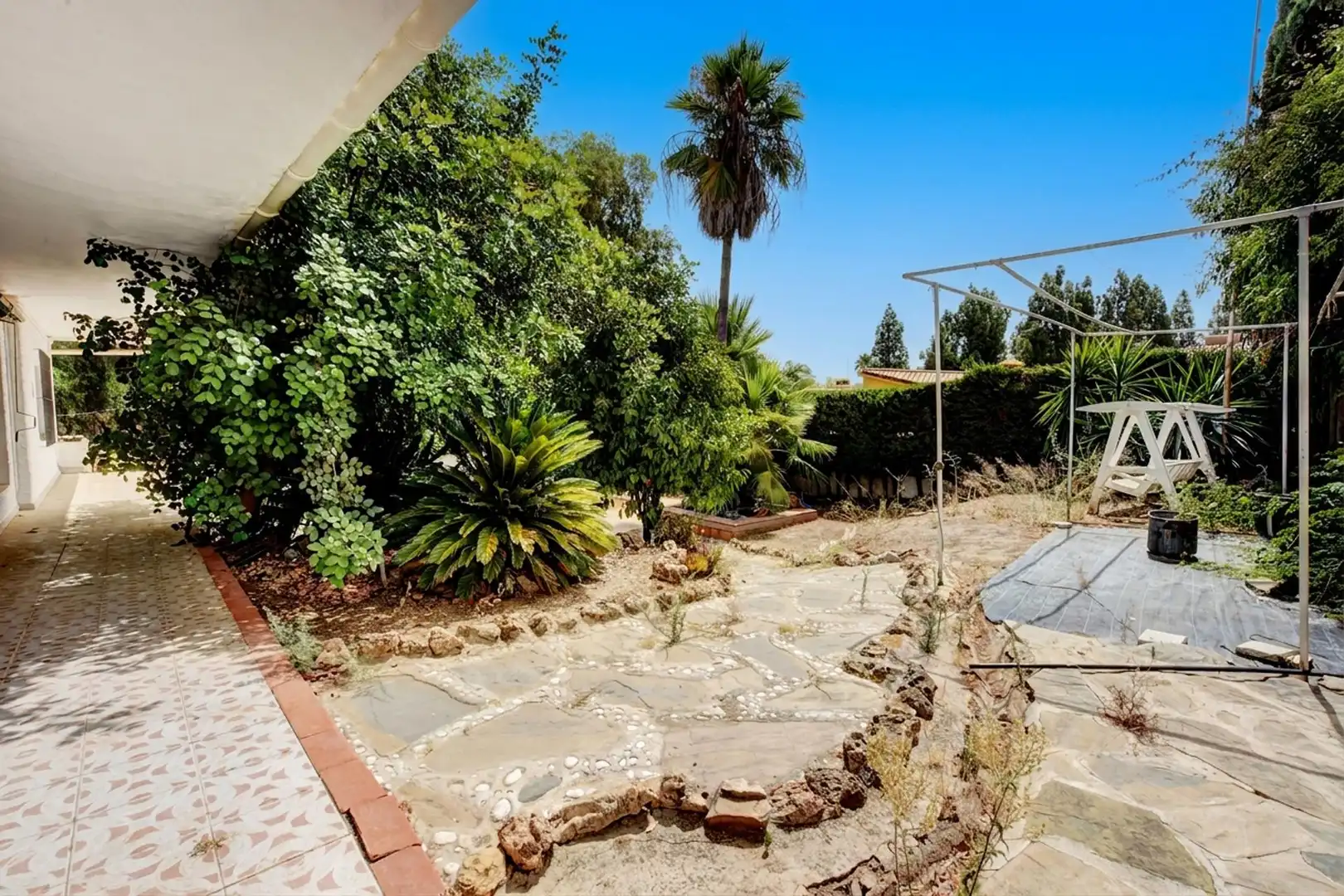 Jardín de Casa o chalet en venta en Málaga con Jardín privado, Terraza y Trastero