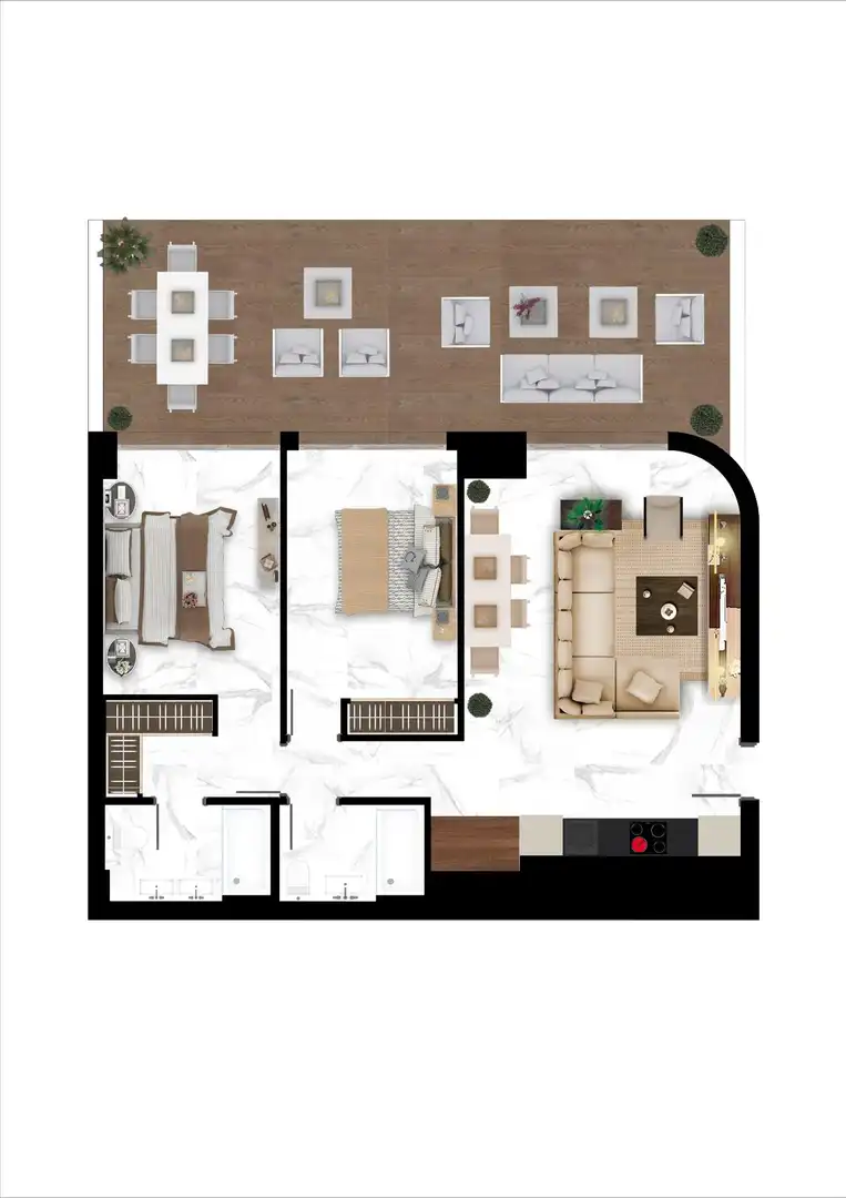 Apartament amb piscina en venda a Avenida de Burgos, imagen 33
