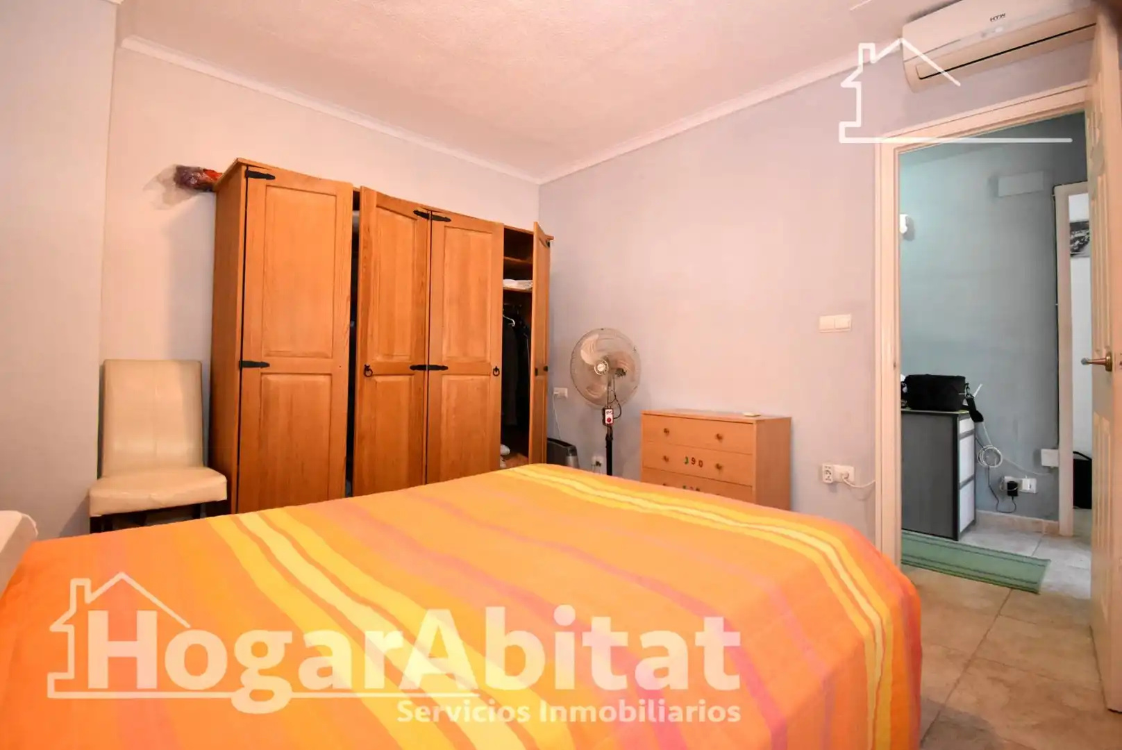 Habitación de Casa o chalet en venta en Oliva con Aire acondicionado, Calefacción y Jardín privado