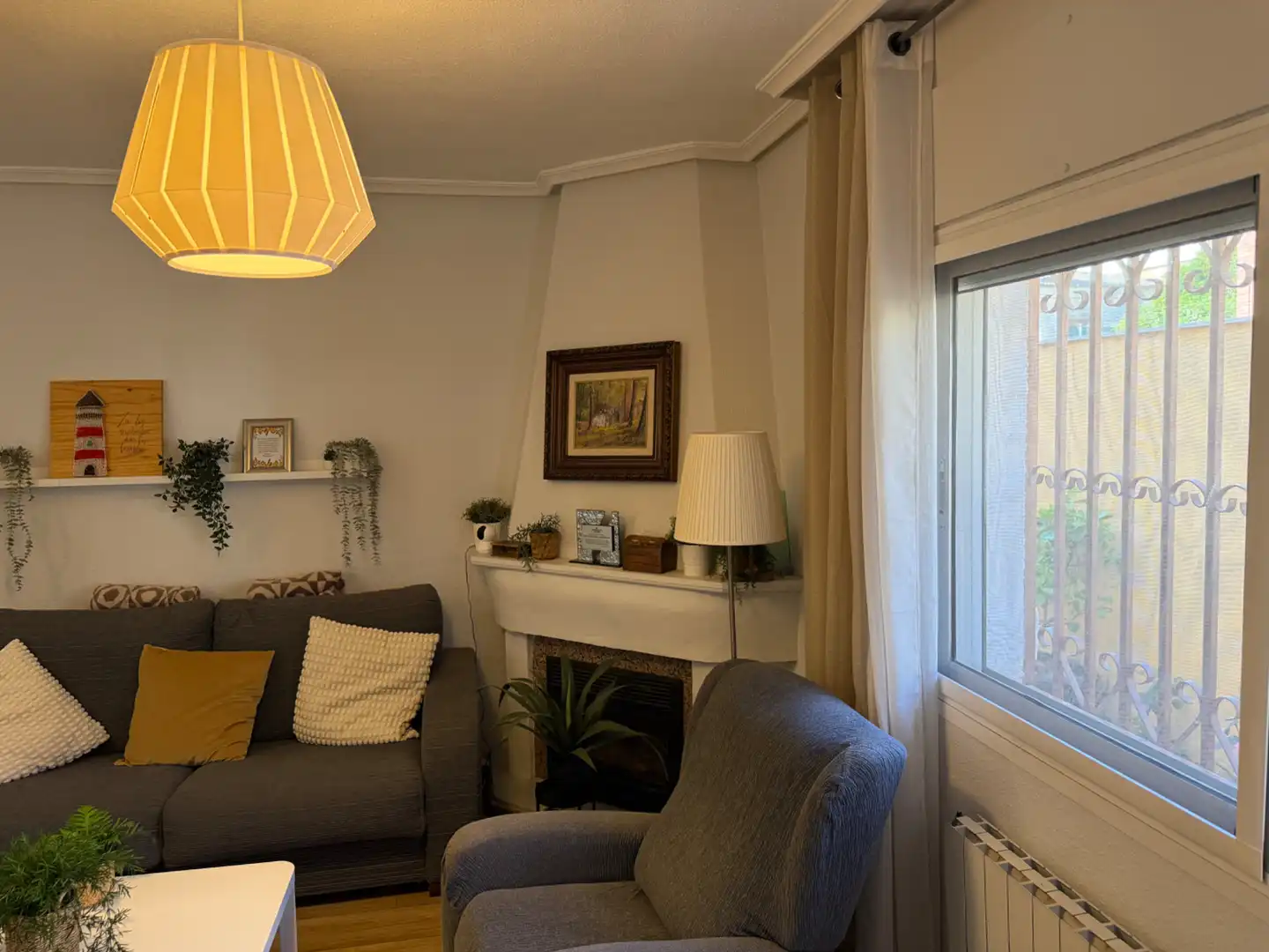 Living room of Houses for sale in Archena  with Air Conditioner, Parquet flooring and Furnished