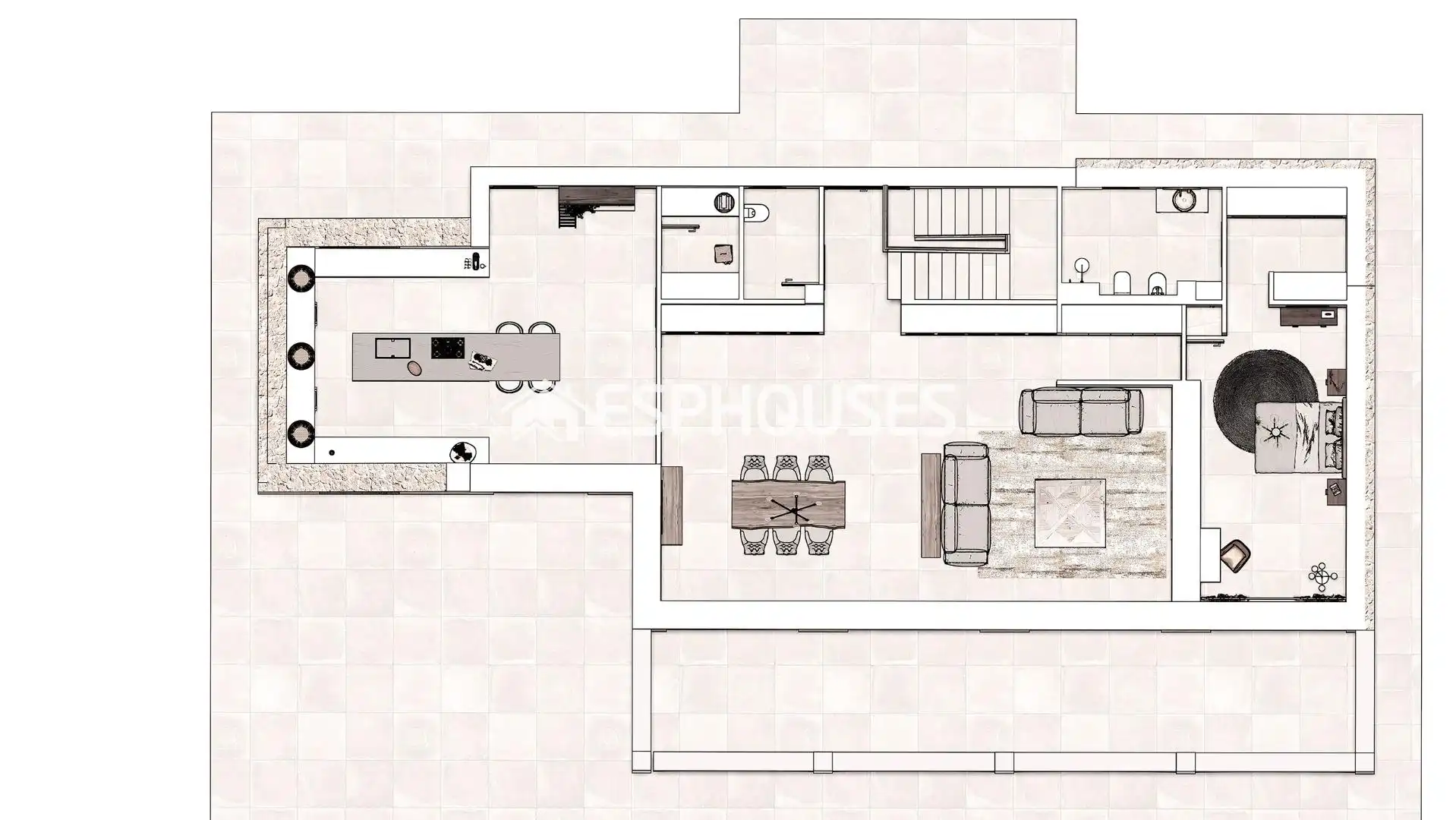 Casa con terraza en venta en Benissa pueblo, imagen 33