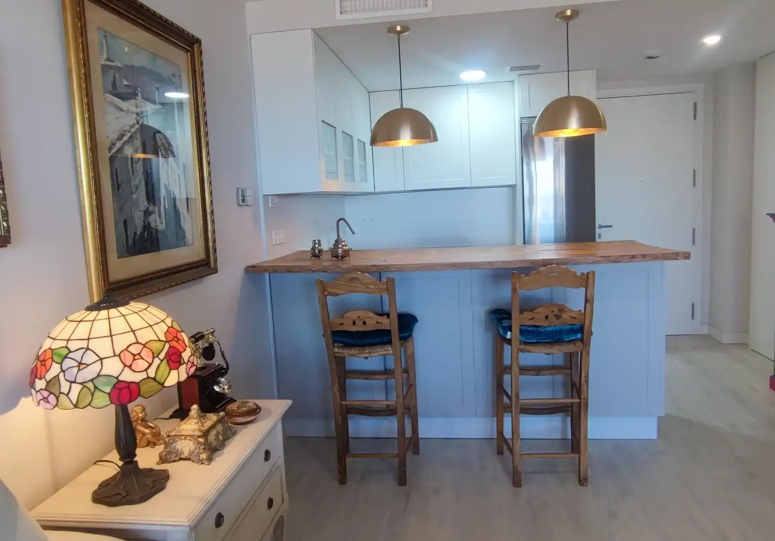 Cocina de Piso de alquiler en Almería con Aire acondicionado, Calefacción y Jardín privado