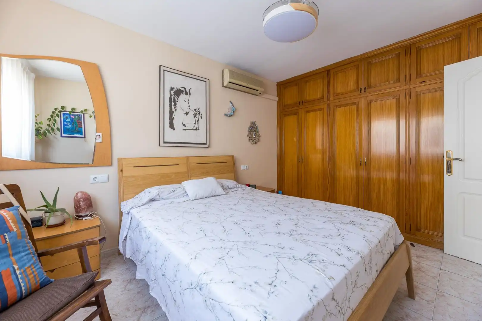 Dormitori de Casa adosada en venda en Almazora / Almassora amb Aire condicionat, Calefacció i Terrassa