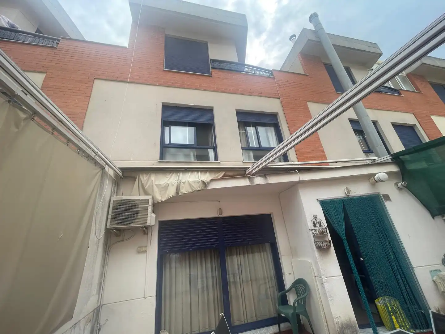 Exterior view of Detached homes for sale in Castellón de la Plana / Castelló de la Plana  with Air Conditioner, Heating and Terrace