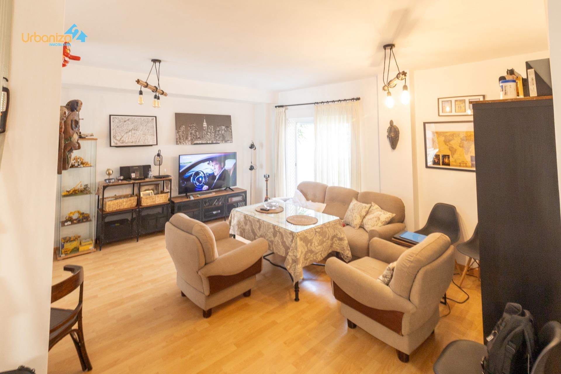 Living room of Single-family semi-detached for sale in Badajoz Capital  with Terrace