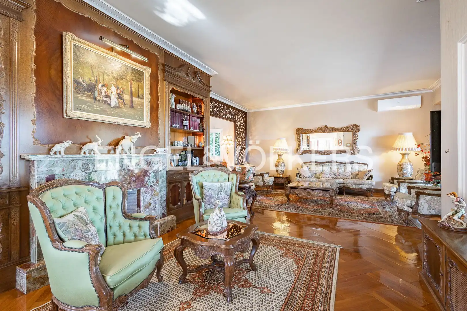 Sala de estar de Casa o chalet de alquiler en Gavà con Aire acondicionado, Calefacción y Jardín privado