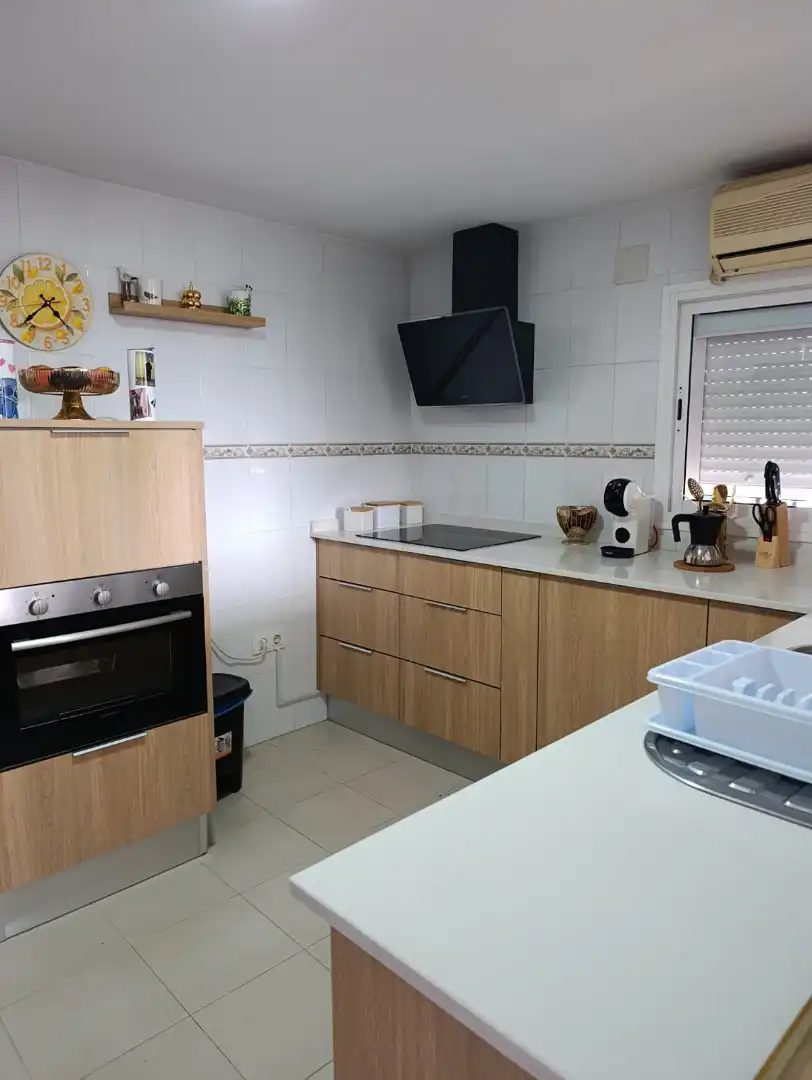 Cocina de Casa o chalet en venta en Castilleja de Guzmán con Terraza